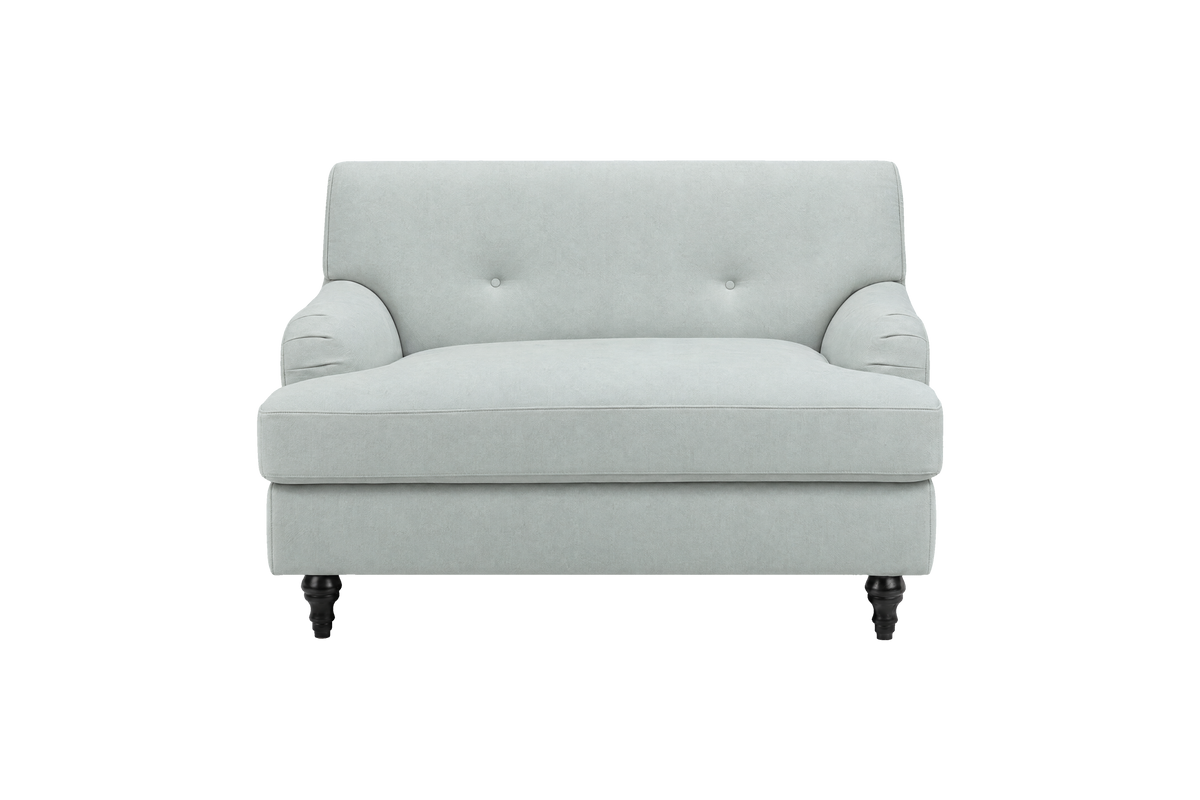 Senia Cuddle Chair in Fresco Meteor