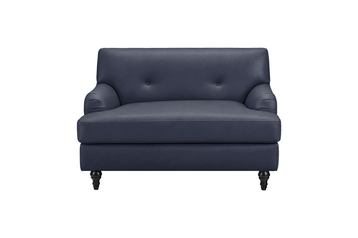Senia Cuddle Chair in Momo Midnight