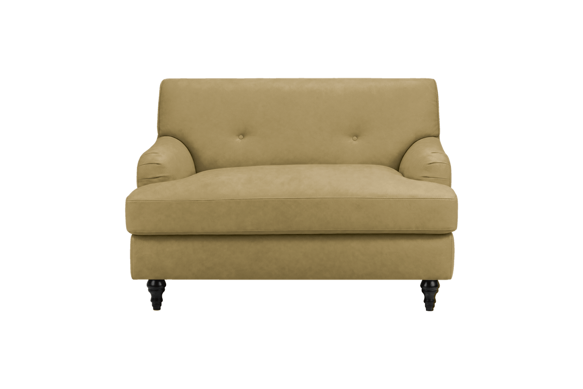 Senia Cuddle Chair in Marfa Olivia