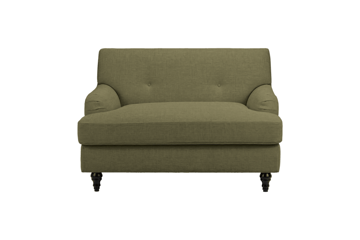 Senia Cuddle Chair in Mosquito Sycamore