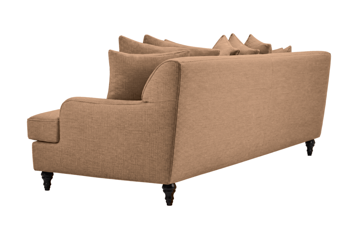 Senia Large Sofa in Roni Biscotti