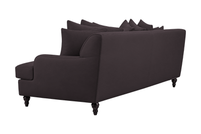 Senia Large Sofa in Dante Charcoal