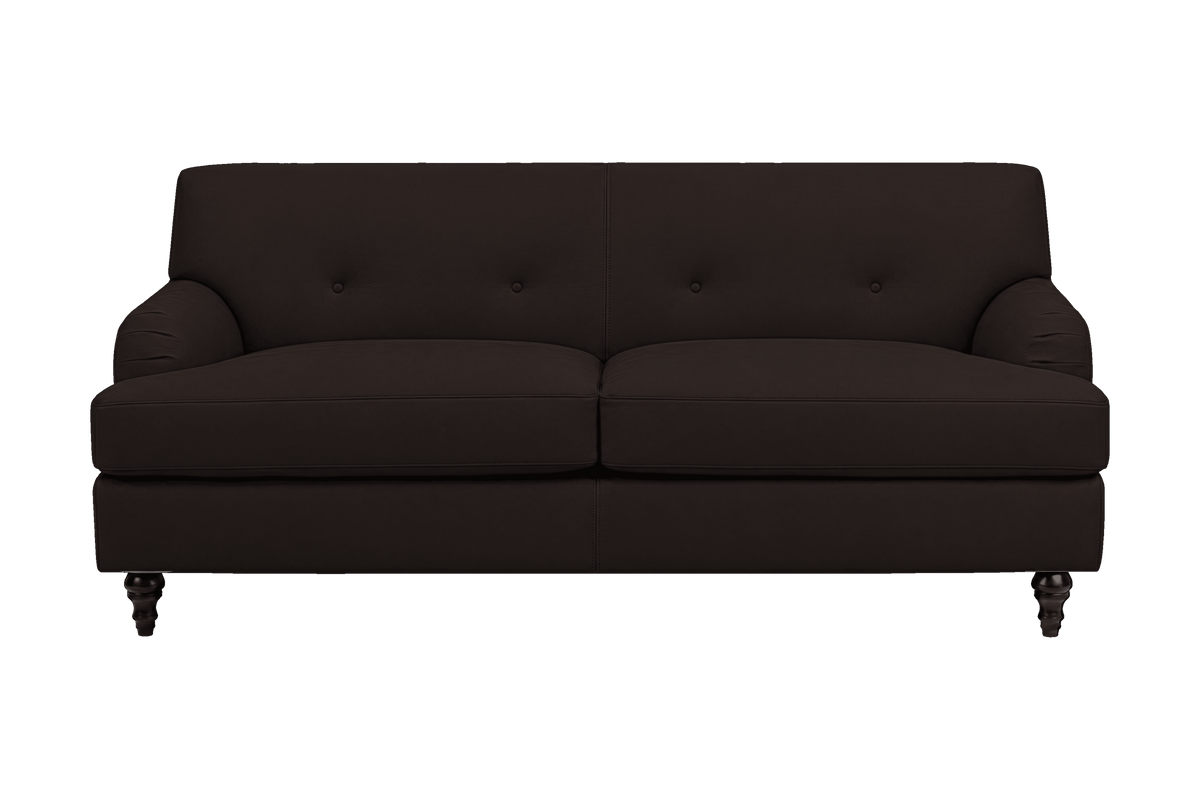 Senia Medium Sofa in Dante Ebony