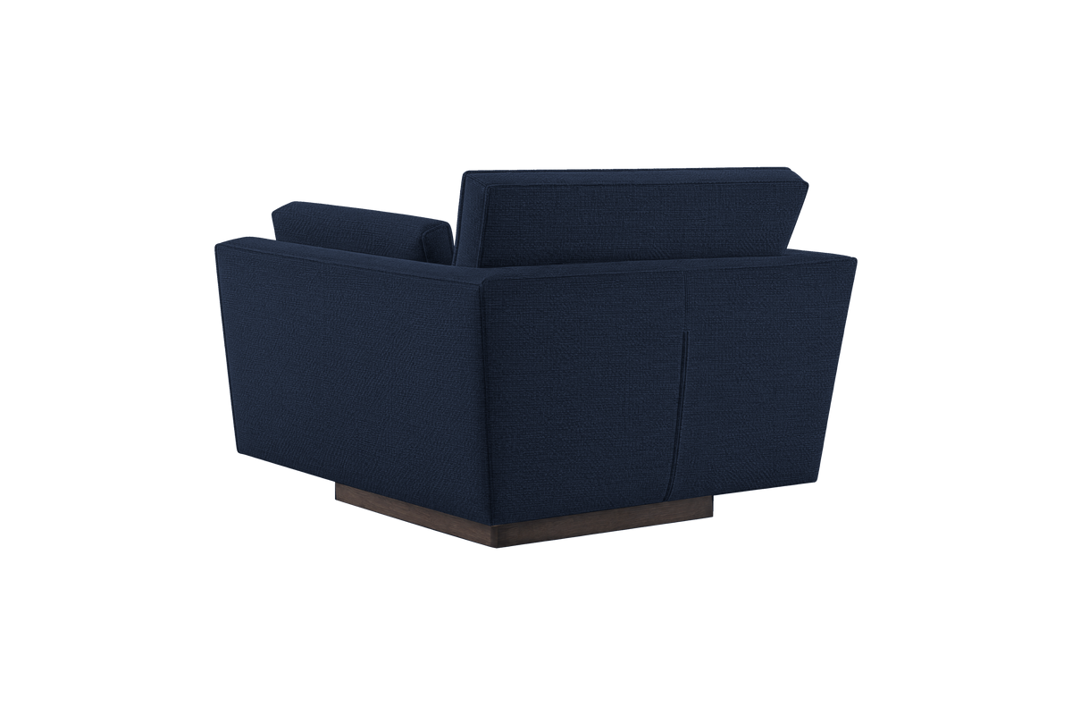 Stanley Armchair in Roni Ember Blue