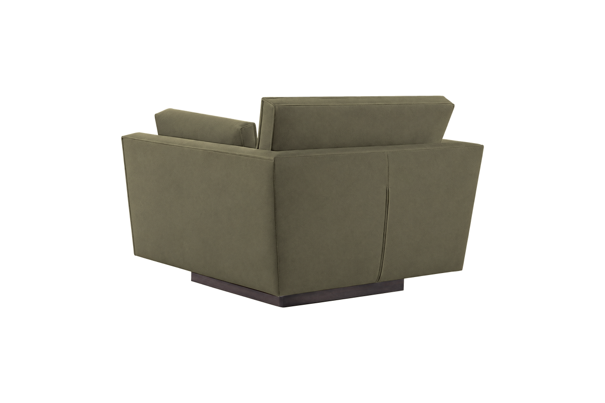 Stanley Armchair in Felix Olive