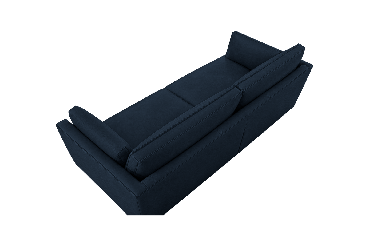 Stanley Large Sofa 2 Cushions in Dante Aqua