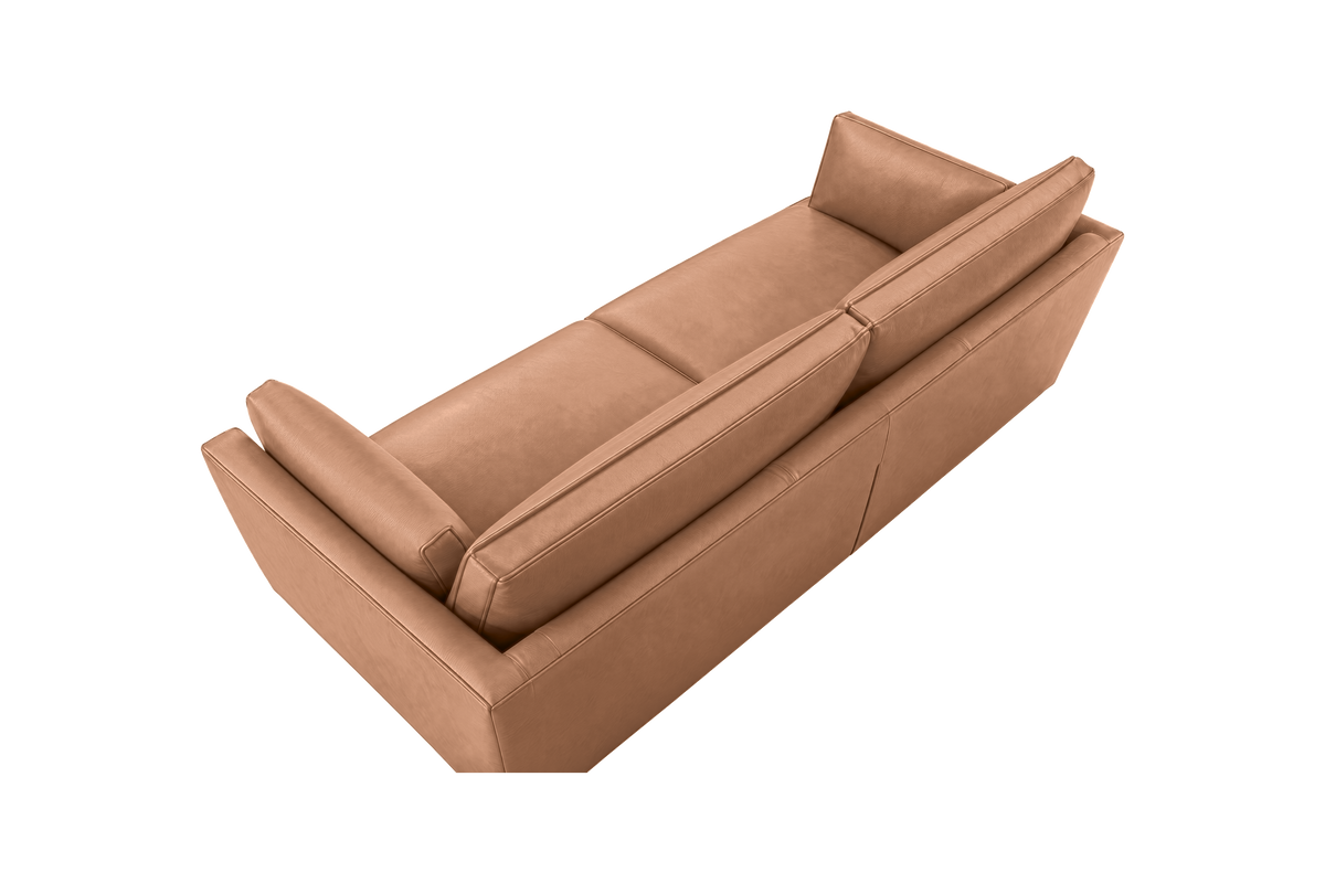 Stanley Large Sofa 2 Cushions in Momo Camel