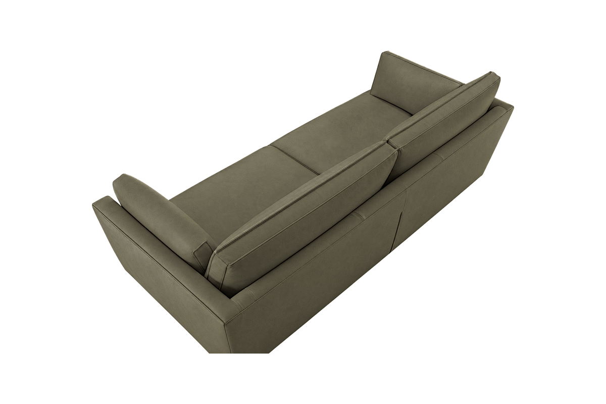 Stanley Large Sofa 2 Cushions in Felix Olive