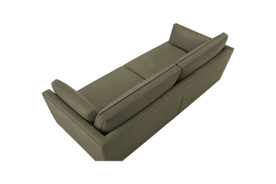 Stanley Large Sofa 2 Cushions in Felix Olive