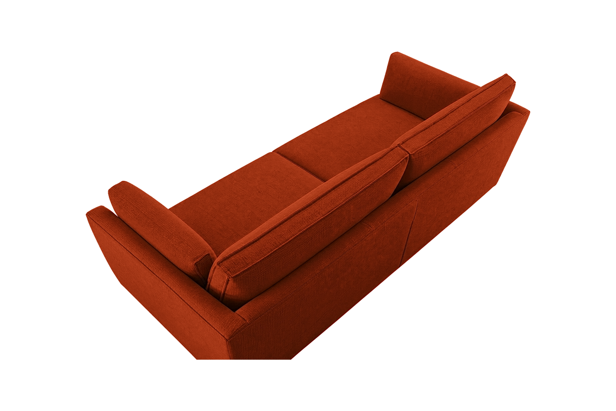 Stanley Large Sofa 2 Cushions in Roni Poppy