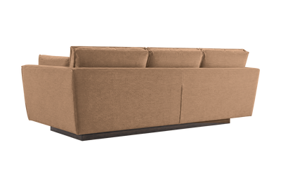 Stanley Large Sofa 3 Cushions in Roni Biscotti