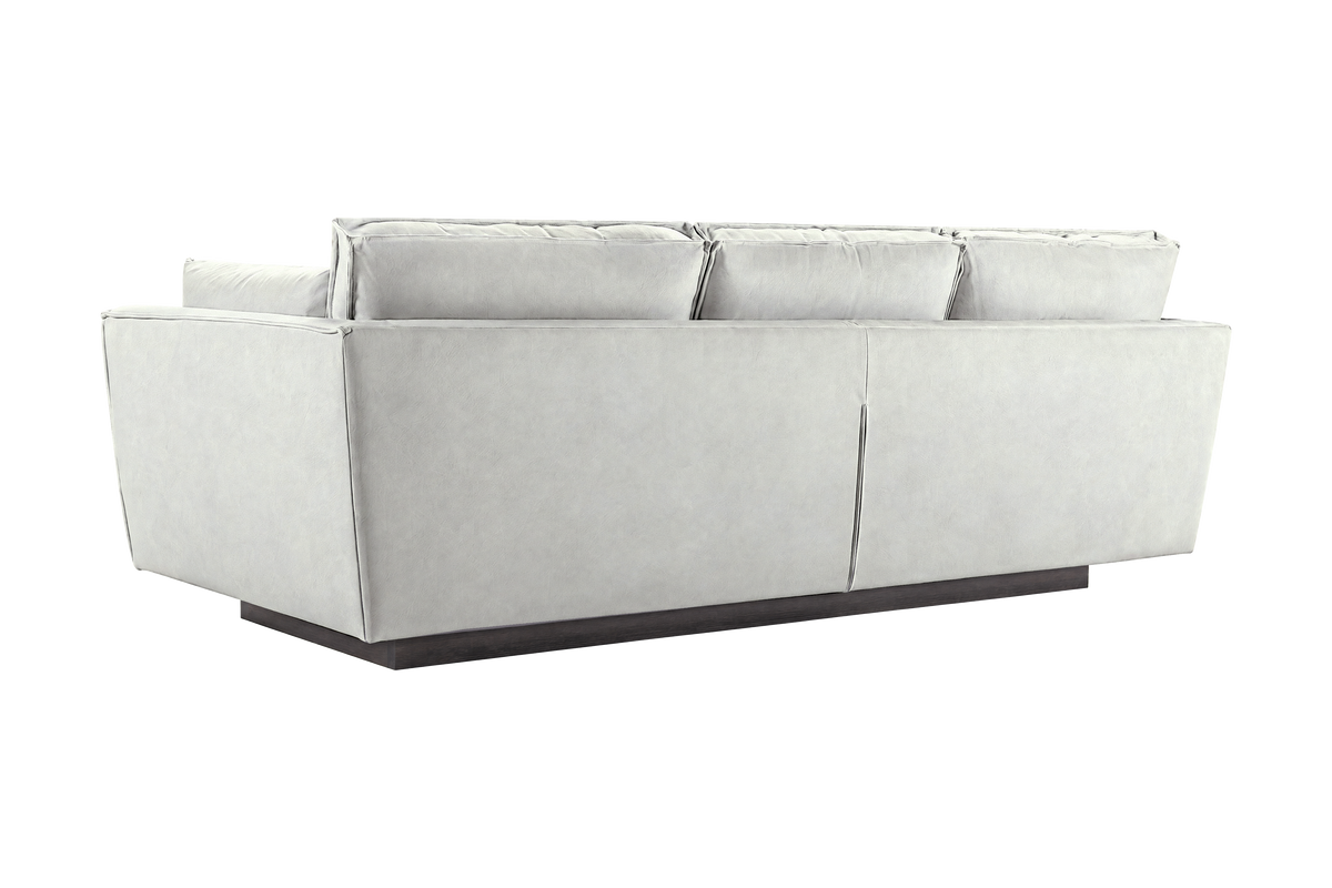 Stanley Large Sofa 3 Cushions in Felix Milky