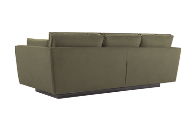 Stanley Large Sofa 3 Cushions in Felix Olive