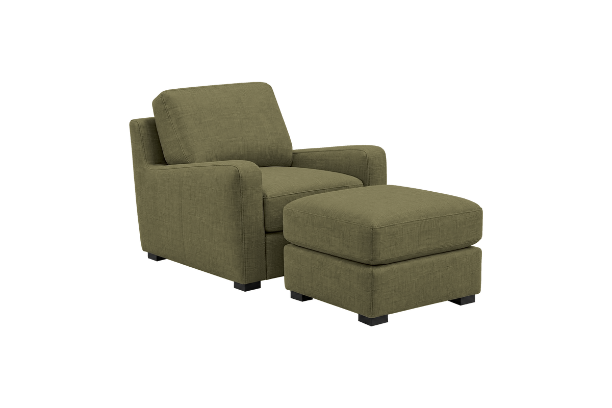 Theo Armchair in Mosquito Sycamore