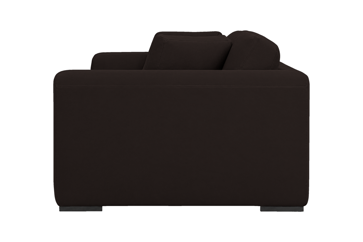 Caro Large Sofa in Dante Ebony