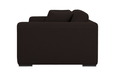 Caro Large Sofa in Dante Ebony