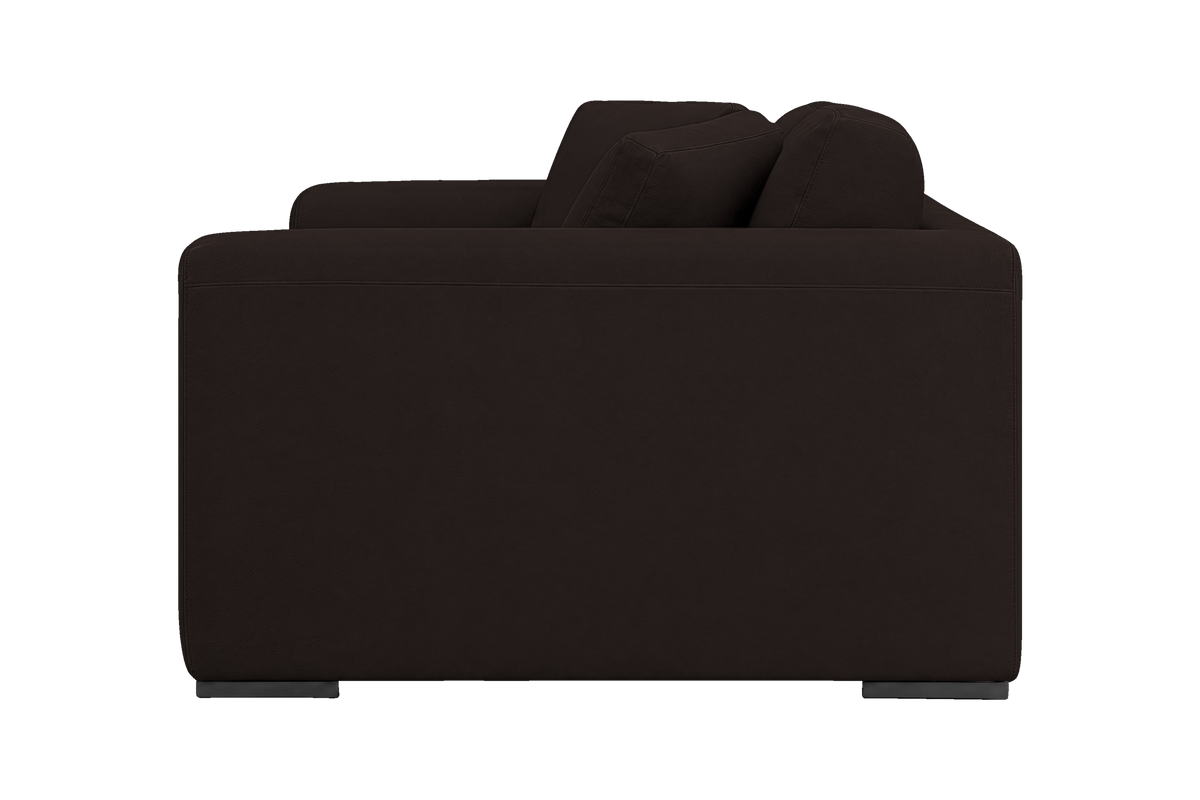 Caro Medium Sofa in Dante Ebony