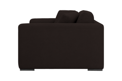 Caro Medium Sofa in Dante Ebony