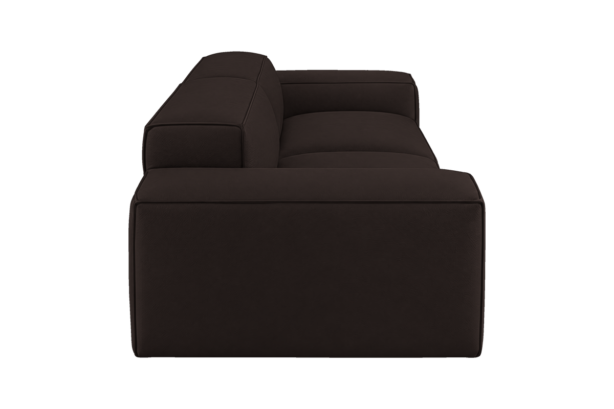 Elo Small Sofa in Dante Ebony