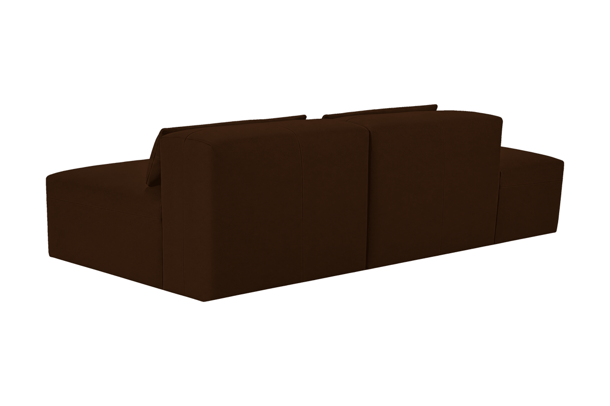 Jasmine Left Chaise Open Sofa in Marfa Denton