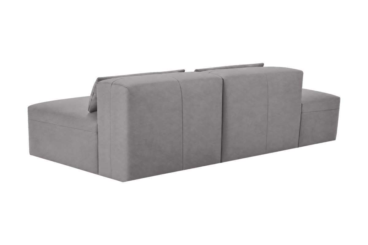 Jasmine Left Chaise Open Sofa in Marfa Meteor