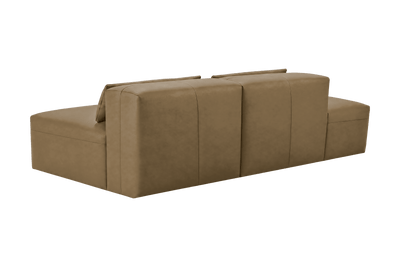 Jasmine Left Chaise Open Sofa in Momo Olivia