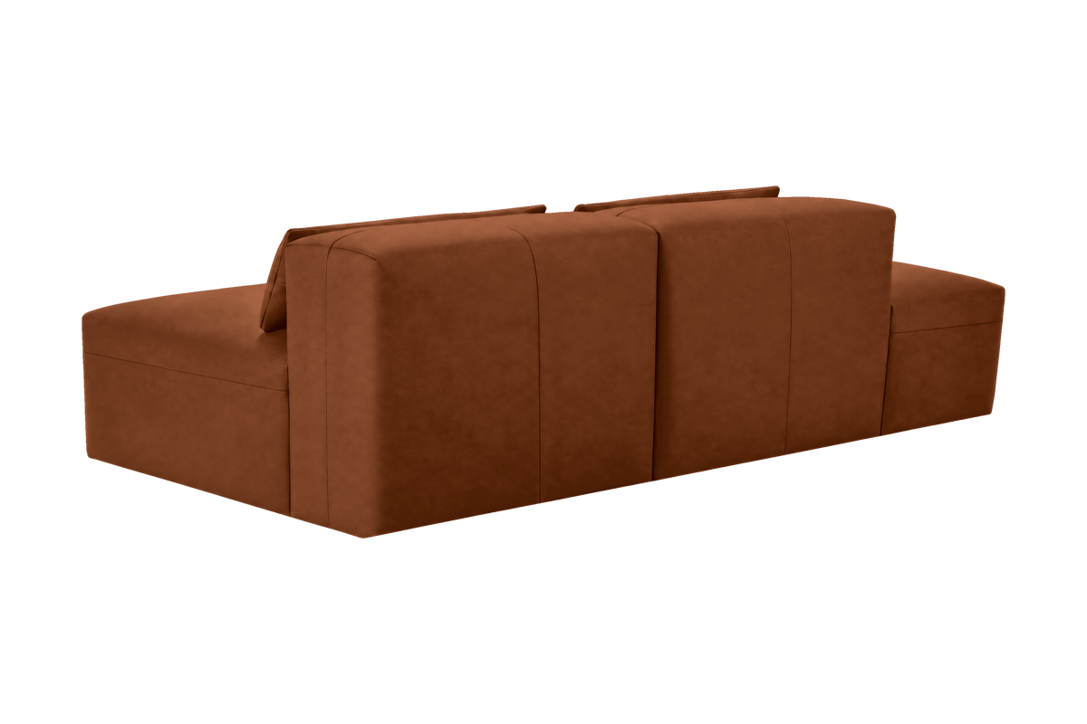 Jasmine Left Chaise Open Sofa in Marfa Pluto