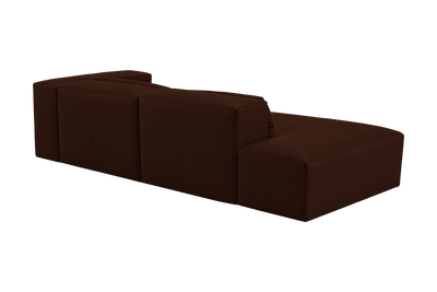 Jasmine Left Chaise Sofa in Momo Biscuit