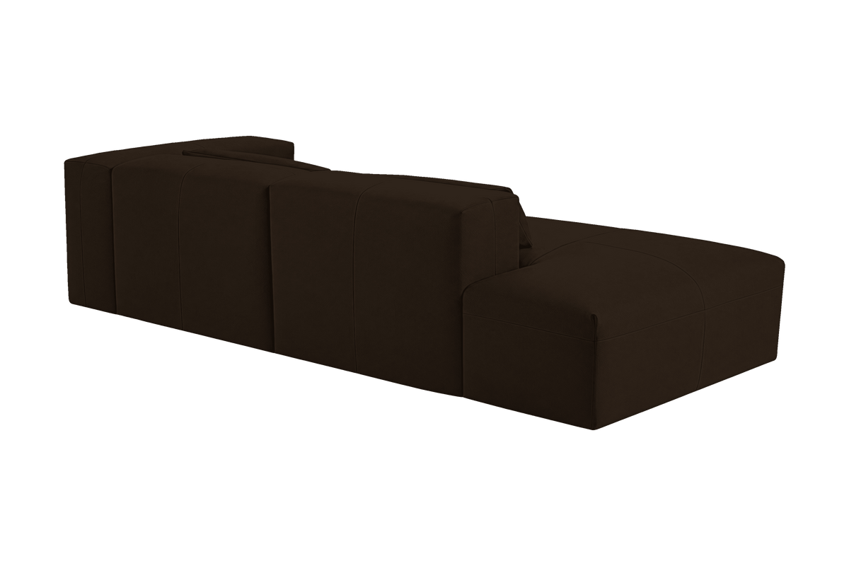 Jasmine Left Chaise Sofa in Marfa Charcoal