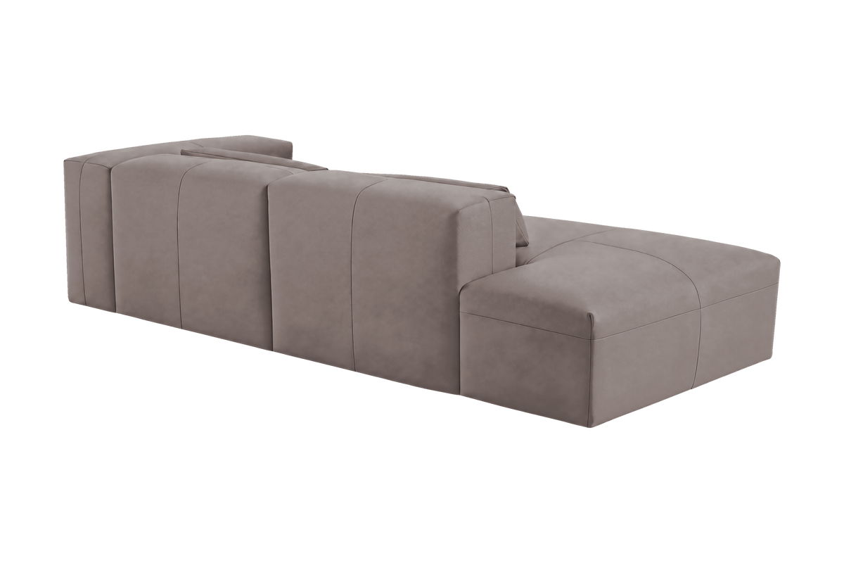 Jasmine Left Chaise Sofa in Dante Cos