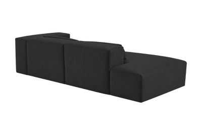 Jasmine Left Chaise Sofa in Roni Ember