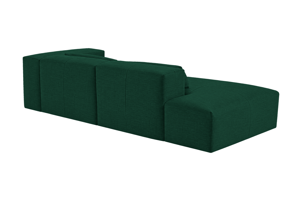 Jasmine Left Chaise Sofa in Roni Frog
