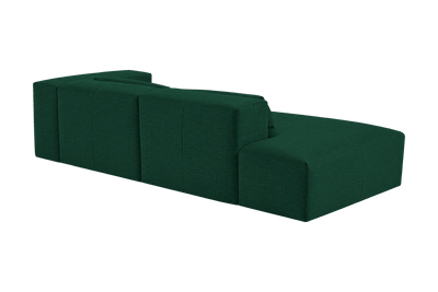 Jasmine Left Chaise Sofa in Roni Frog
