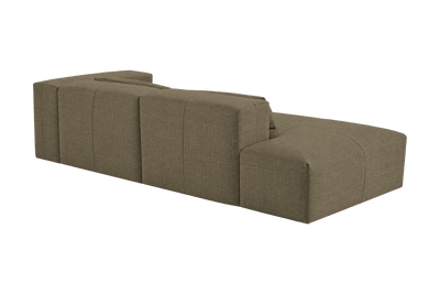 Jasmine Left Chaise Sofa in Mosquito Malibu