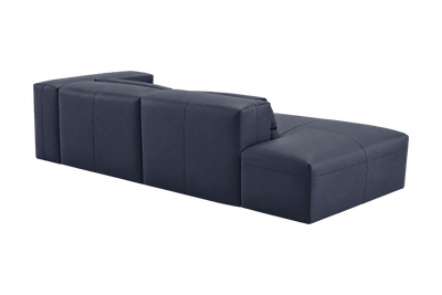 Jasmine Left Chaise Sofa in Momo Midnight