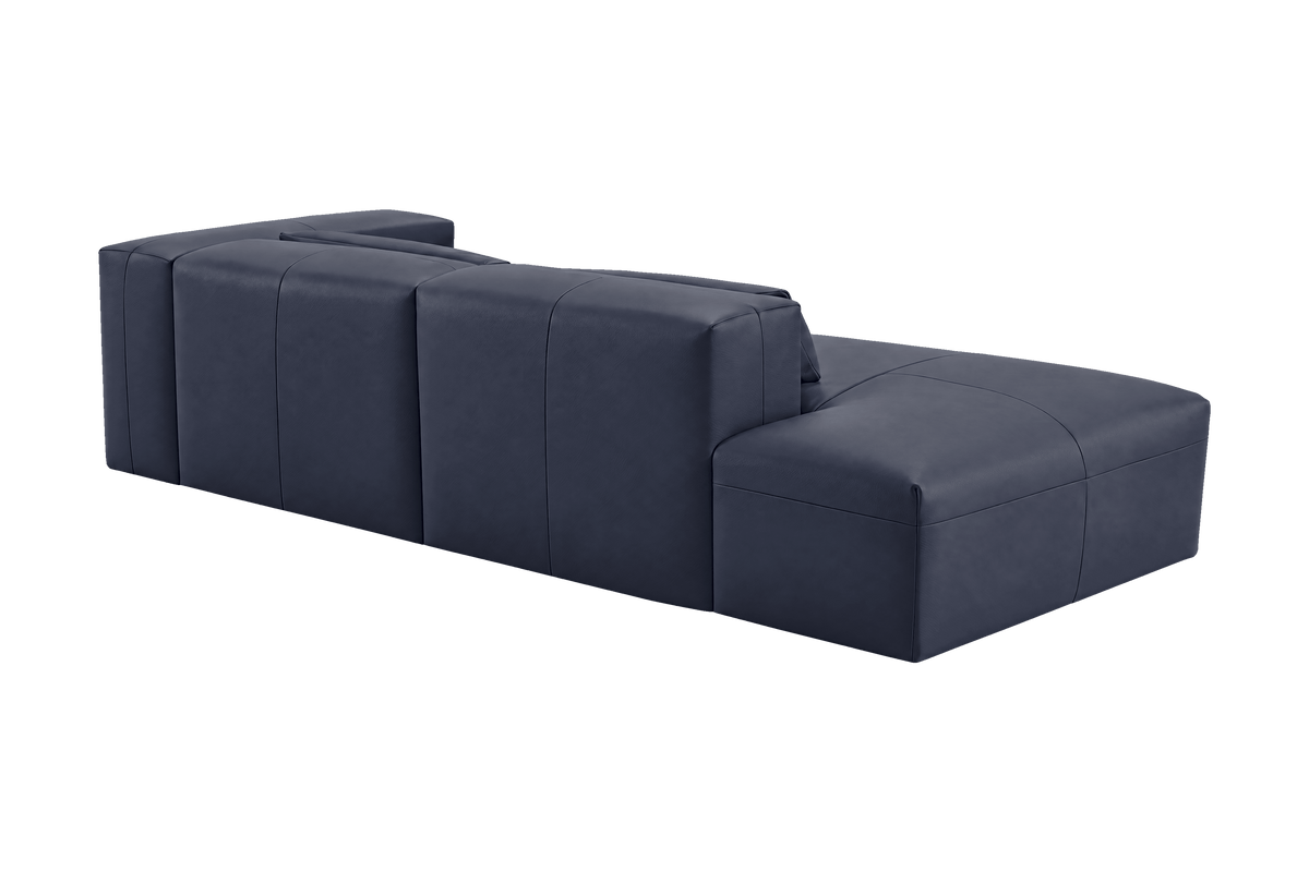 Jasmine Left Chaise Sofa in Momo Midnight