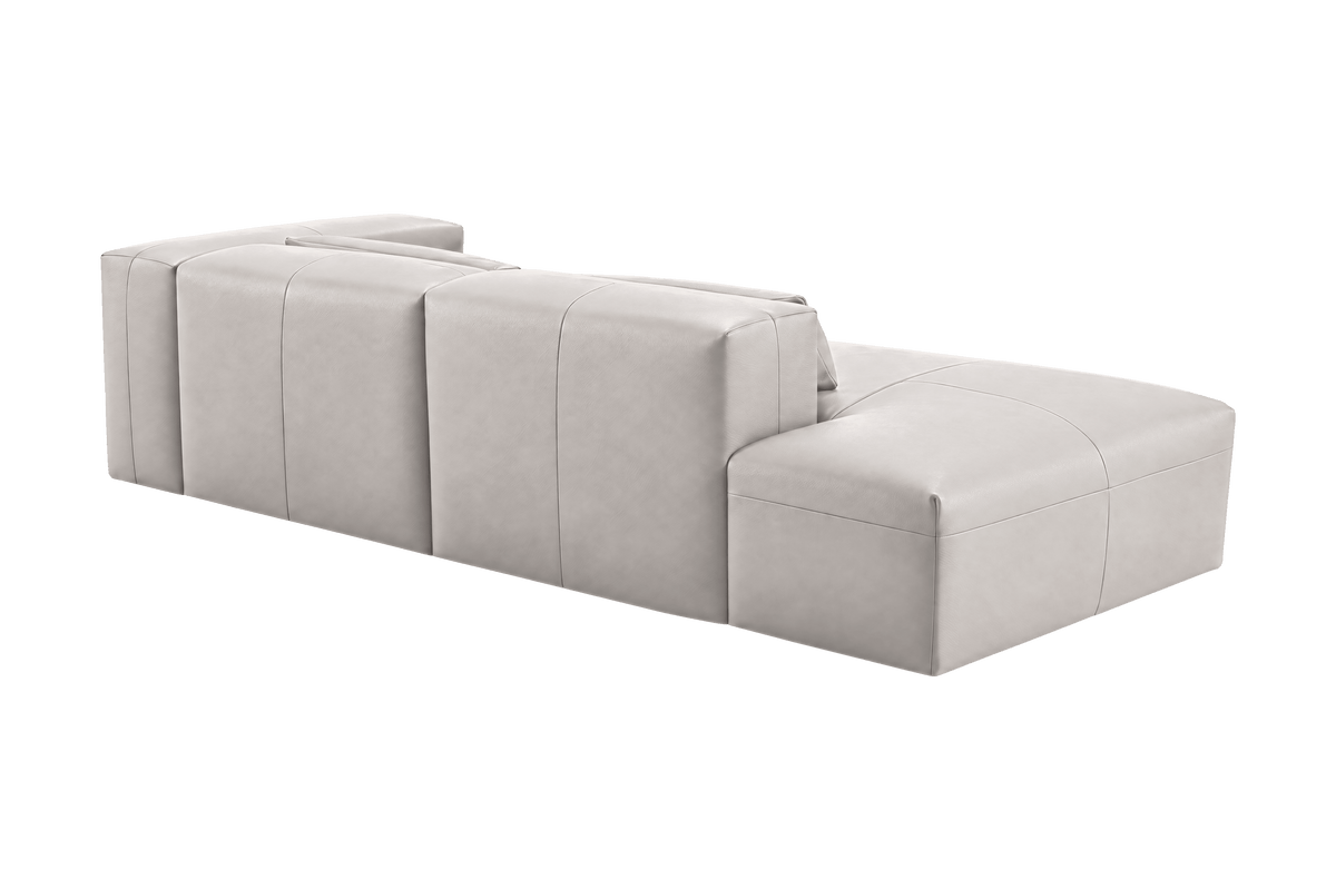 Jasmine Left Chaise Sofa in Momo Milky