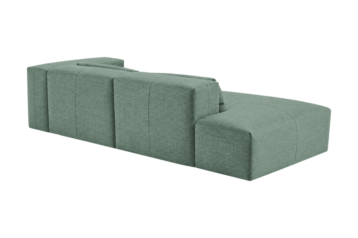 Jasmine Left Chaise Sofa in Roni Nane
