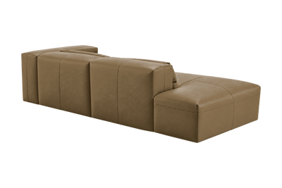 Jasmine Left Chaise Sofa in Momo Olivia