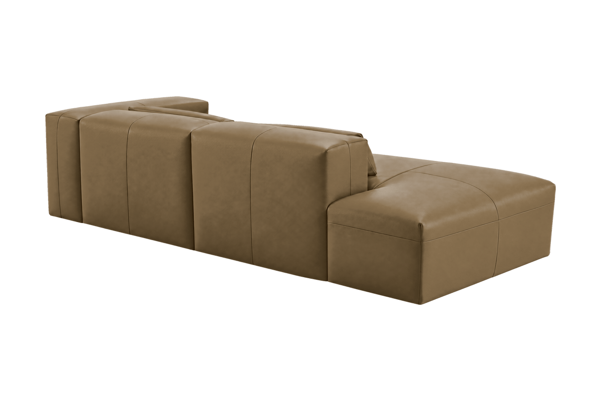 Jasmine Left Chaise Sofa in Momo Olivia
