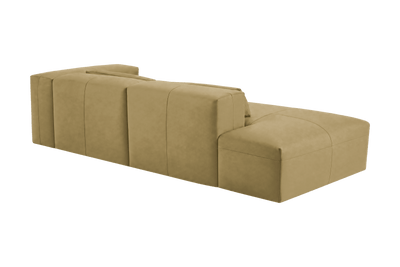 Jasmine Left Chaise Sofa in Marfa Olivia