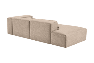 Jasmine Left Chaise Sofa in Roni Pine Nut