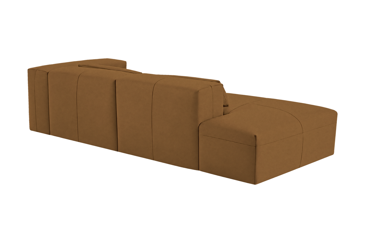 Jasmine Left Chaise Sofa in Felix Pisco