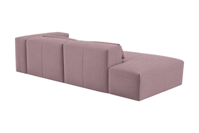 Jasmine Left Chaise Sofa in Fresco Saint-Tropez