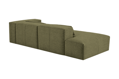 Jasmine Left Chaise Sofa in Mosquito Sycamore