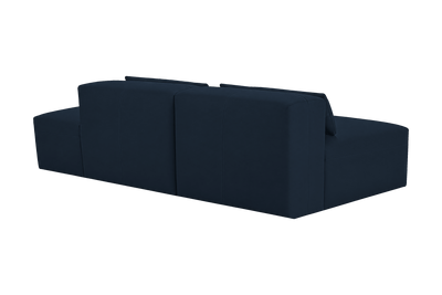 Jasmine Right Chaise Open Sofa in Dante Aqua