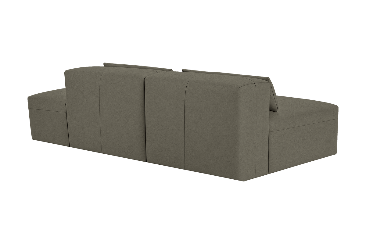 Jasmine Right Chaise Open Sofa in Felix Cos