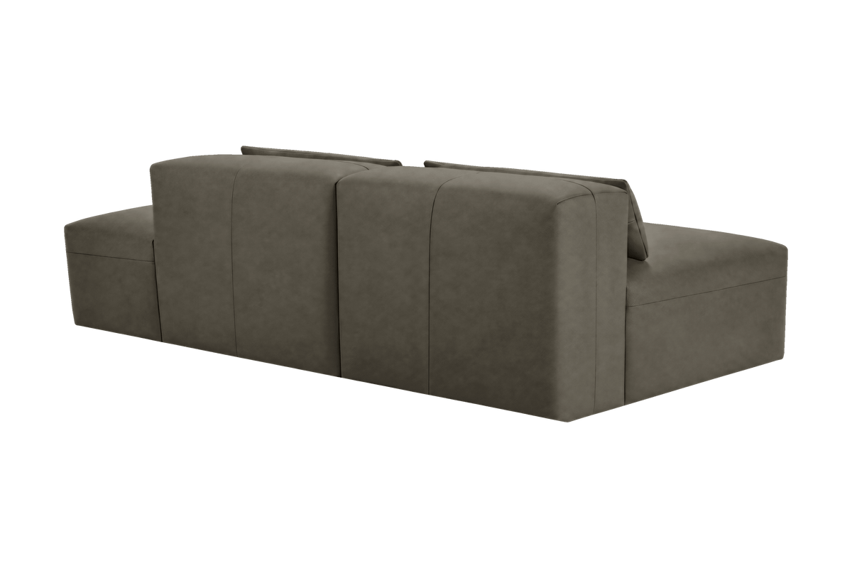 Jasmine Right Chaise Open Sofa in Marfa Cos