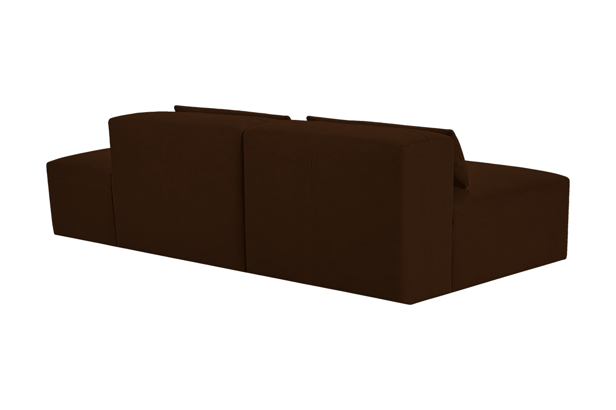 Jasmine Right Chaise Open Sofa in Marfa Denton