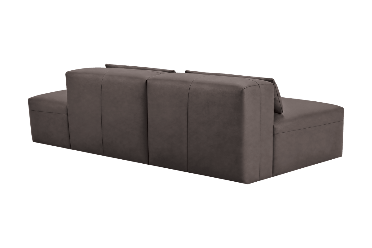 Jasmine Right Chaise Open Sofa in Momo Lola